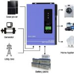 سانورتر 3.2 کیلووات Anern مدل SCI-EVO-3200 با کنترلر MPPT و توان لحظه‌ای 6400 وات، سازگار با باتری لیتیوم، WiFi داخلی و راندمان بالا، مناسب سیستم‌های خورشیدی 24 ولتی.