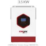 سانورتر 3.5 کیلووات Carspa مدل NKS3500-24L با کنترلر MPPT، راندمان بالا و قابلیت کار بدون باتری، انتخابی ایده‌آل برای سیستم‌های خورشیدی خانگی و صنعتی است. اینورتر تمام سینوسی با توان لحظه‌ای 7kW و نمایشگر دیجیتال — قدرت، پایداری و بهره‌وری در یک دستگاه.