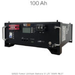 باتری لیتیومی ۵۱.۲ ولت ۱۰۰Ah GOGO Power GP-5121000-NLST | چرخه ۶۰۰۰ و ۵ سال گارانتی