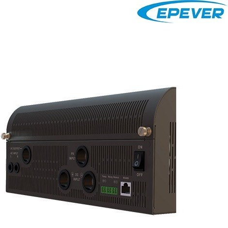 اینورتر شارژر 3KW و 48V EPEVER مدل UP3000-M2142 با کنترلر MPPT و خروجی سینوسی خالص، راندمان بالا، شارژ هوشمند و حفاظت کامل، مناسب سیستم‌های خورشیدی خانگی و صنعتی.
