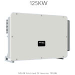 اینورتر خورشیدی سه فاز 125KW برند SOLAX مدل X3-FTH-125K با توان ورودی 188KW، 12 ردیاب MPPT مستقل، راندمان 98.6% و THDi