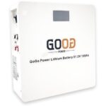 باتری لیتیومی ۵۱.۲ ولت ۱۰۰Ah GOGO Power GP-5121000-LWR | چرخه >۶۰۰۰ و عمر طراحی ۱۰ سال