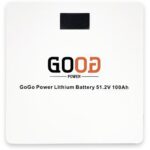 باتری لیتیومی ۵۱.۲ ولت ۱۰۰Ah GOGO Power GP-5121000-LWR | چرخه >۶۰۰۰ و عمر طراحی ۱۰ سال