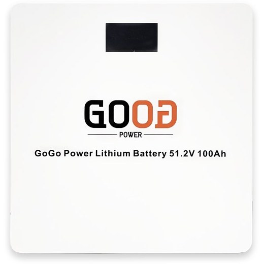باتری لیتیومی ۵۱.۲ ولت ۱۰۰Ah GOGO Power GP-5121000-LWR | چرخه >۶۰۰۰ و عمر طراحی ۱۰ سال