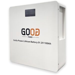 باتری لیتیومی ۵۱.۲ ولت ۱۰۰Ah GOGO Power GP-5121000-LWR | چرخه >۶۰۰۰ و عمر طراحی ۱۰ سال